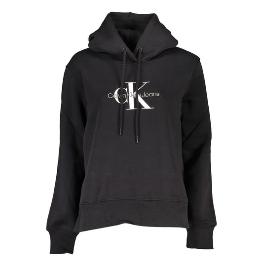 Calvin Klein Damenpullover aus schwarzer Baumwolle
