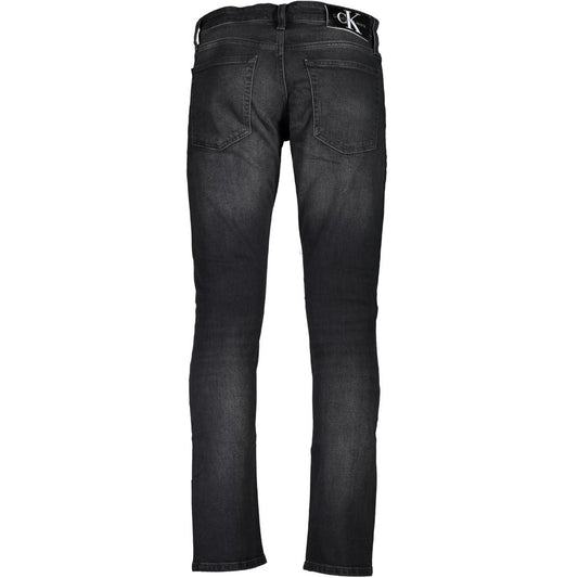Calvin Klein Schwarze Baumwolljeans für Herren