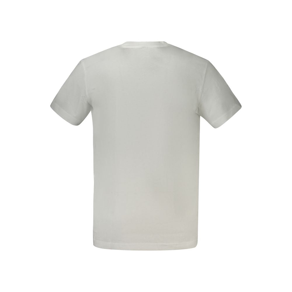Calvin Klein – Weißes Baumwoll-T-Shirt für Herren