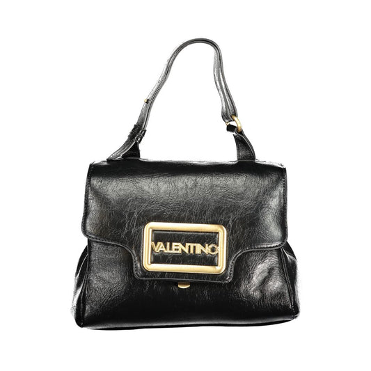 Mario Valentino Schwarze Polyethylen-Damenhandtasche