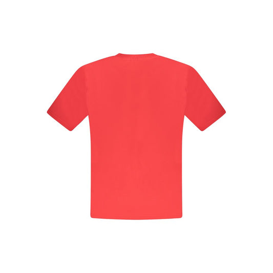 North Sails Herren T-Shirt aus roter Baumwolle