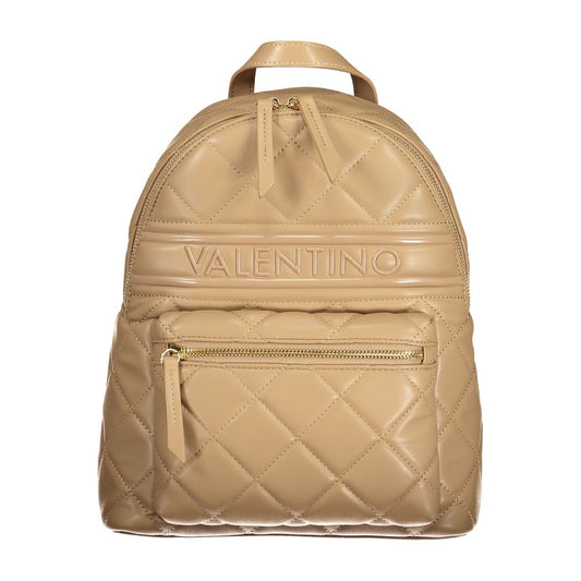 Mario Valentino Beige Polyethylen Damen Rucksack