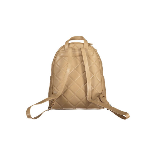 Mario Valentino Beige Polyethylen Damen Rucksack