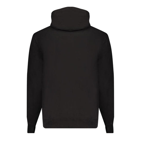 Calvin Klein Herren-Kapuzenpullover aus schwarzer Baumwolle