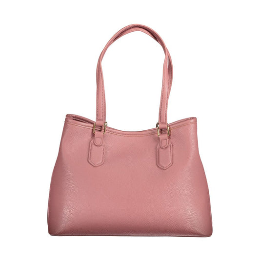 Mario Valentino Pink Polyethylen Damen Handtasche
