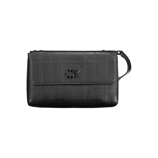 Calvin Klein Damenhandtasche aus schwarzem Polyester