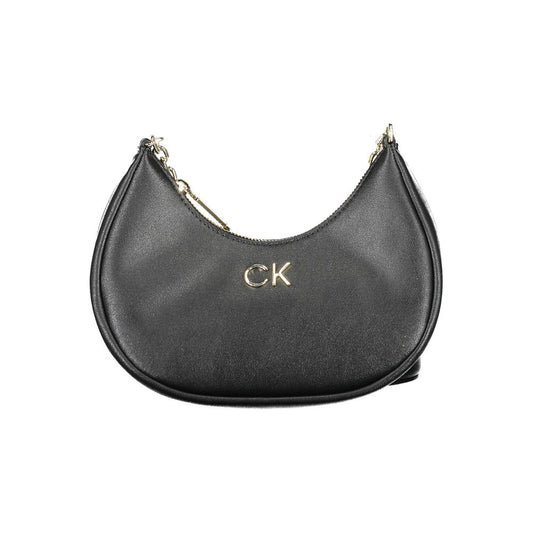 Calvin Klein Damenhandtasche aus schwarzem Polyester