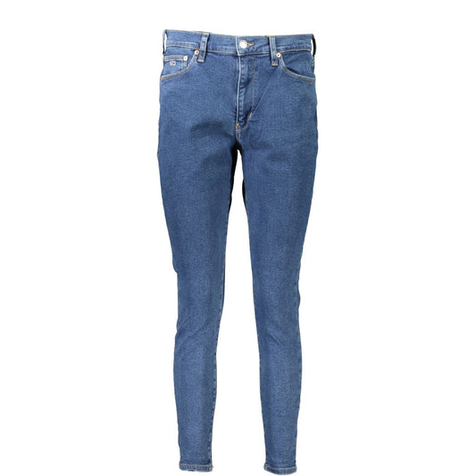 Tommy Hilfiger Blaue Baumwolljeans für Damen