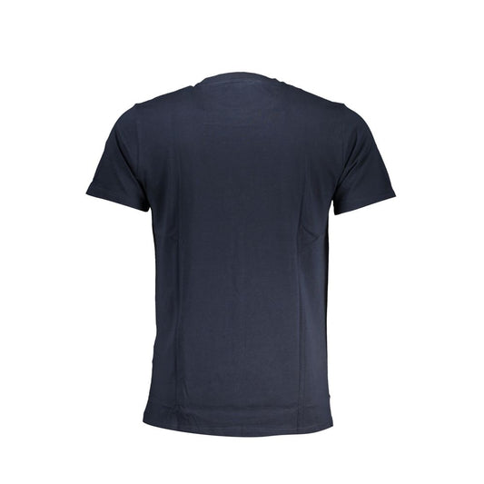 Blaues Baumwoll-T-Shirt der Cavalli Class