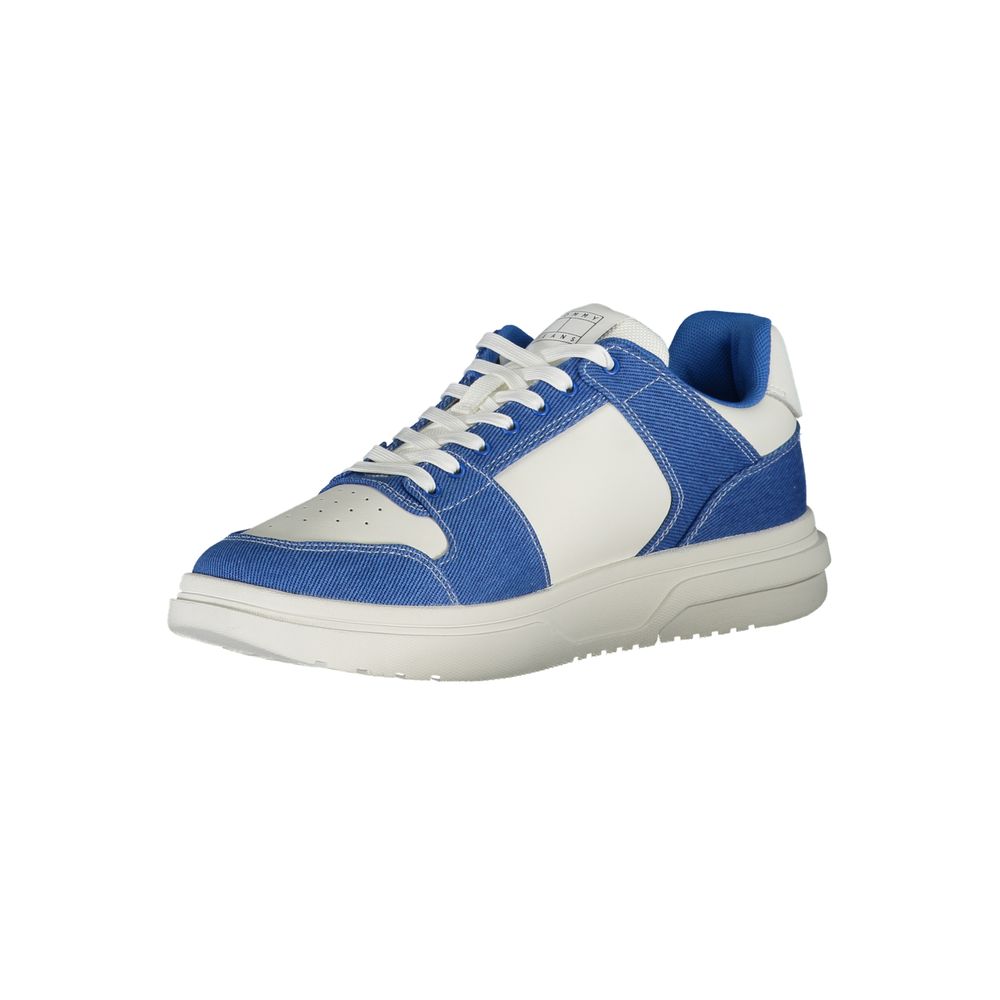 Tommy Hilfiger – Weiße Polyester-Sneaker