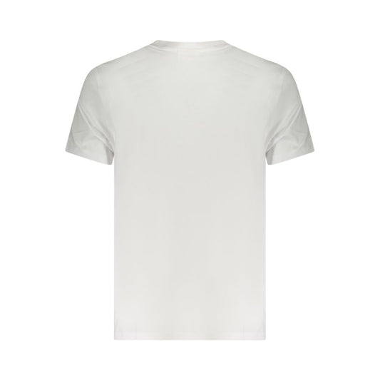 Calvin Klein – Weißes Baumwoll-T-Shirt für Herren
