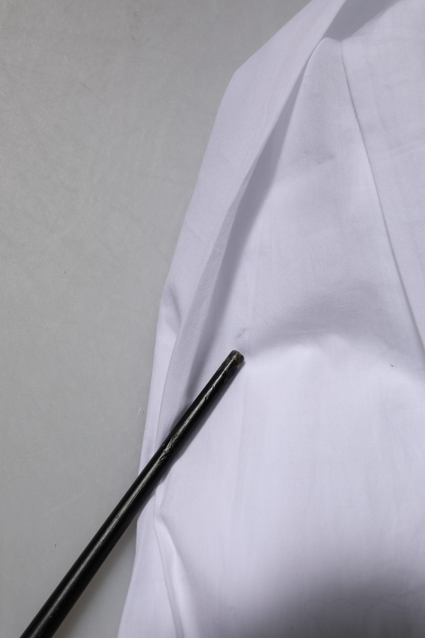 Dolce & Gabbana – Weißes, langärmliges, formelles Hemd aus Baumwolle in GOLD