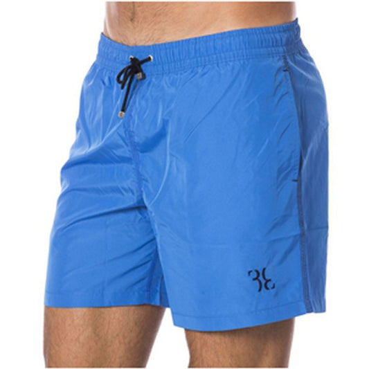Billionaire Italian Couture Blue Polyester Men's Swimwear Trunk