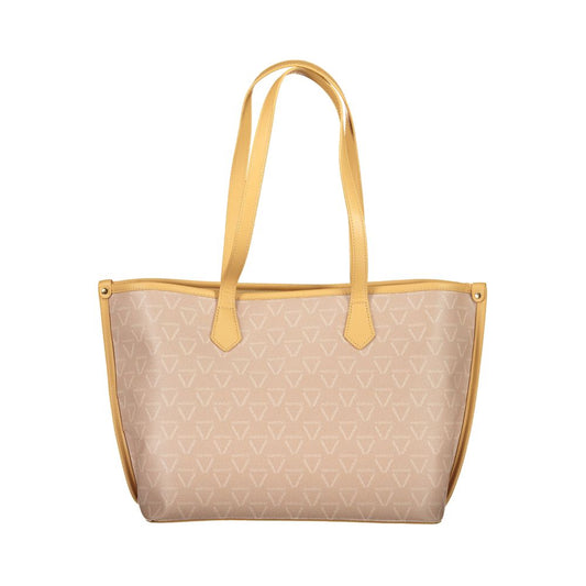 Mario Valentino Beige Polyethylen Damen Handtasche
