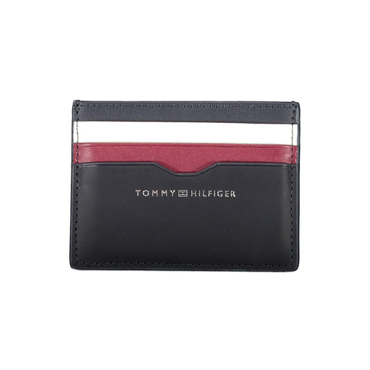 Tommy Hilfiger – Blaue Herren-Geldbörse aus Leder