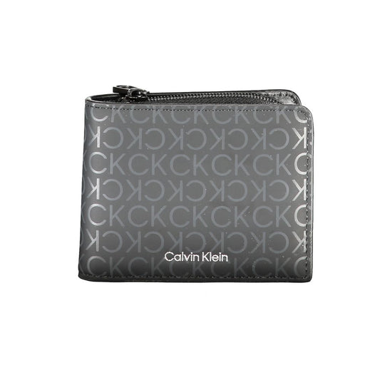 Calvin Klein Schwarze Polyester-Geldbörse