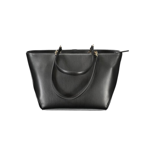 Tommy Hilfiger – Schwarze Polyethylen-Handtasche für Damen