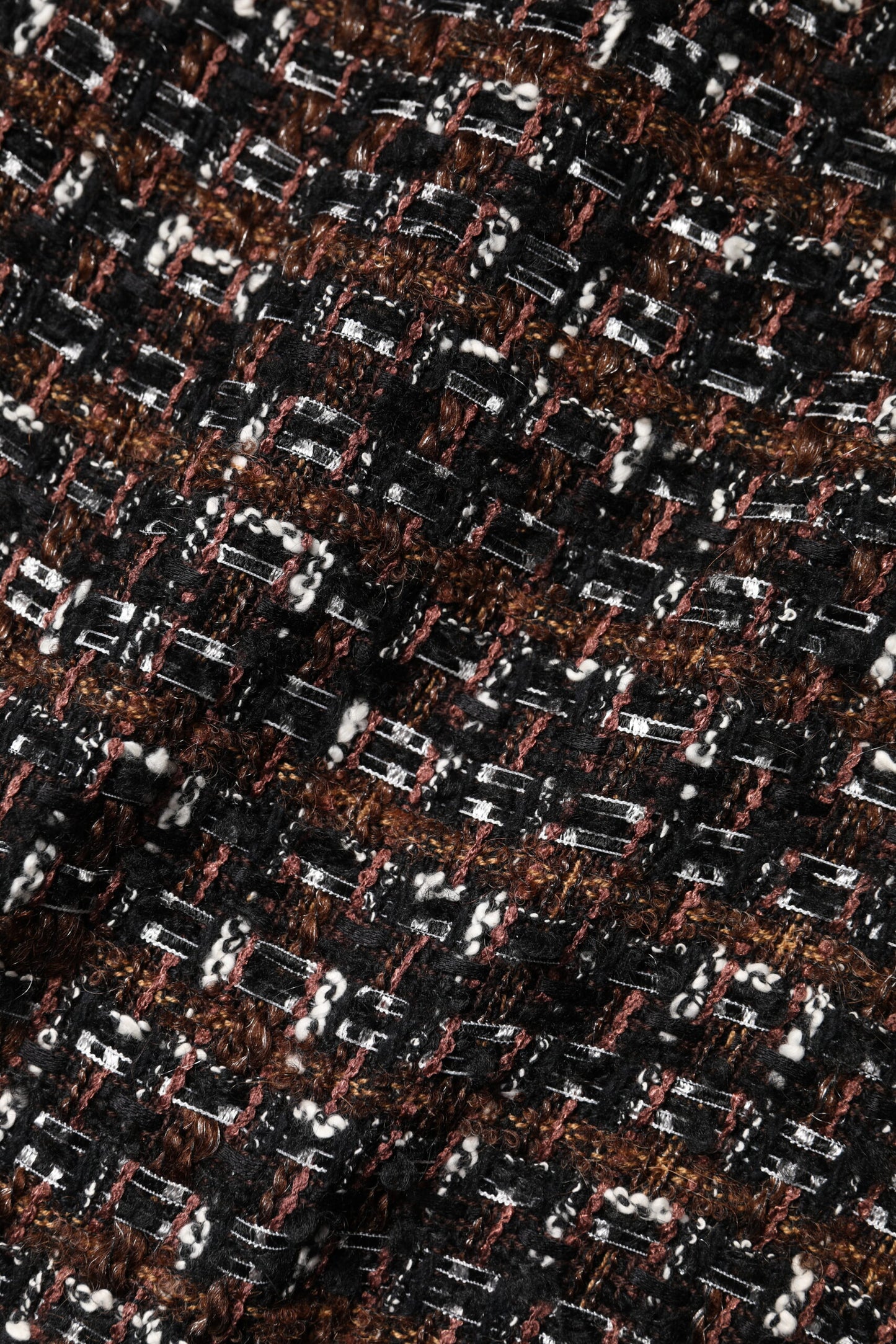 Dolce & Gabbana – Mehrfarbiges, ärmelloses Mini-Tweed-A-Linien-Kleid