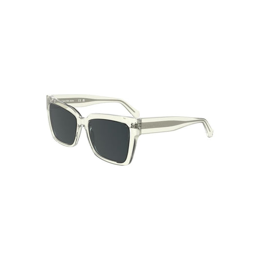 Calvin Klein Transparente Sonnenbrille aus Kunststoff für Herren