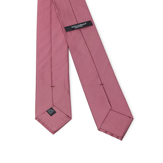 Dolce & Gabbana Krawatte aus lila Seide