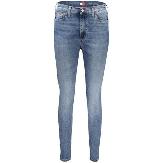 Tommy Hilfiger – Skinny-Jeans aus Baumwolle für Damen in Blau