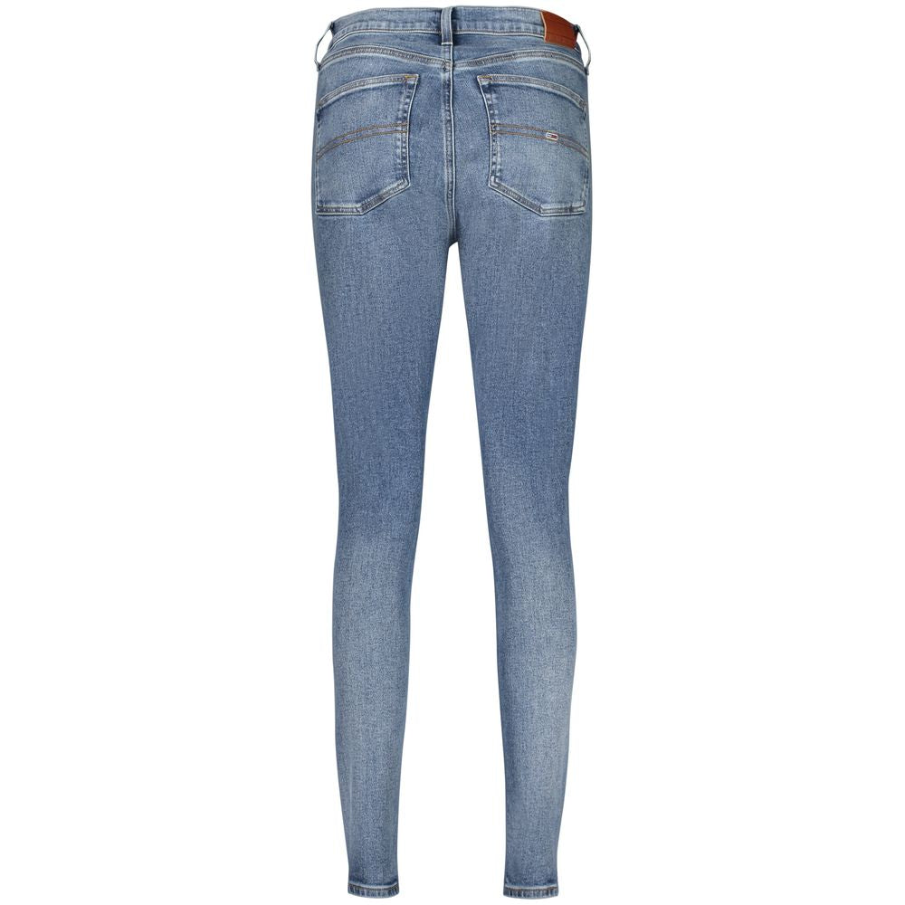 Tommy Hilfiger – Skinny-Jeans aus Baumwolle für Damen in Blau