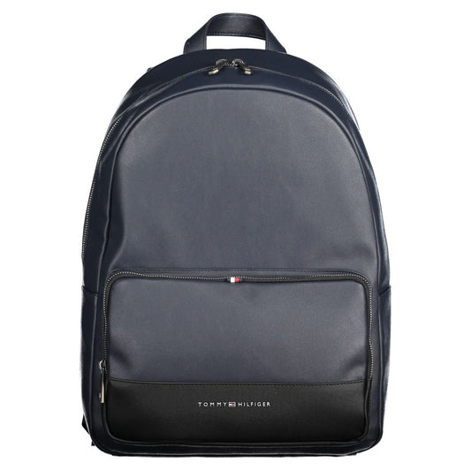 Tommy Hilfiger – Blauer Polyethylen-Rucksack für Herren