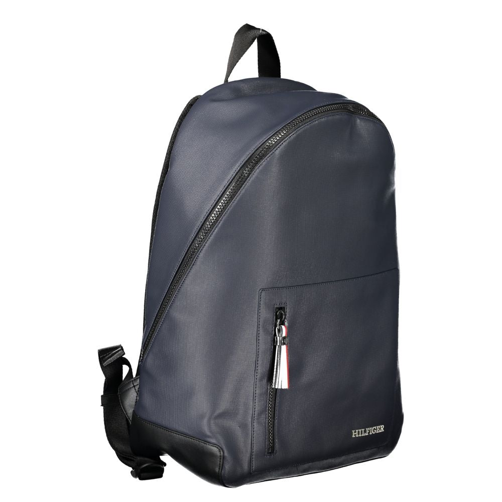 Tommy Hilfiger – Blauer Polyethylen-Rucksack für Herren
