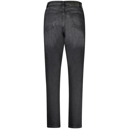 Calvin Klein Schwarze Baumwolljeans für Damen