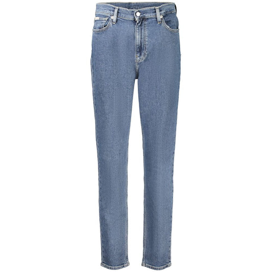 Calvin Klein Blaue Baumwolljeans für Damen