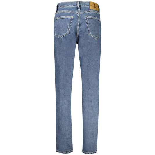 Calvin Klein Blaue Baumwolljeans für Damen