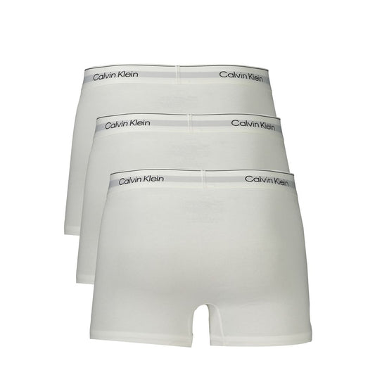 Calvin Klein Herren-Boxershorts aus weißer Baumwolle