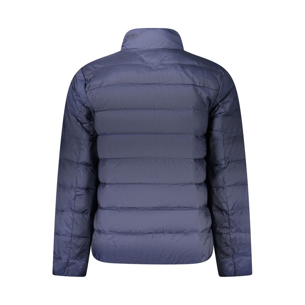 Tommy Hilfiger – Blaue Polyamid-Herrenjacke