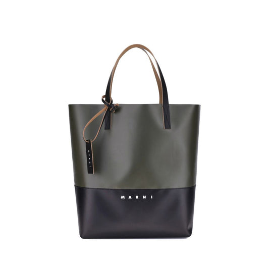 Marni Schultertasche aus mehrfarbigem Polyethylen