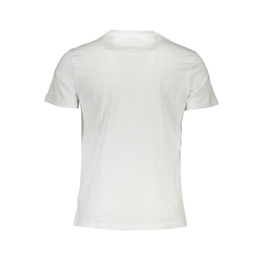 La Martina Bianco Cotton Men T-Shirt