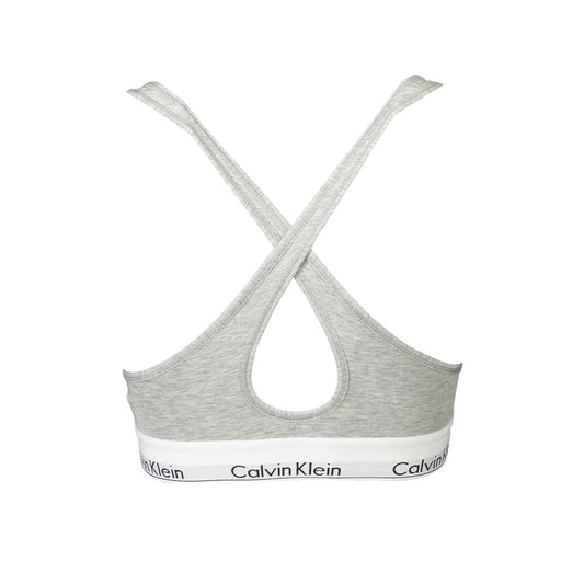 Calvin Klein – Braunes Damen-Bralette aus Baumwolle