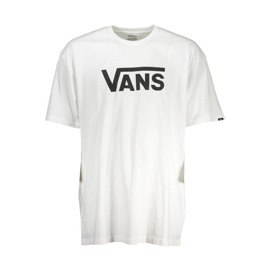 Vans – Weißes Baumwoll-T-Shirt für Herren