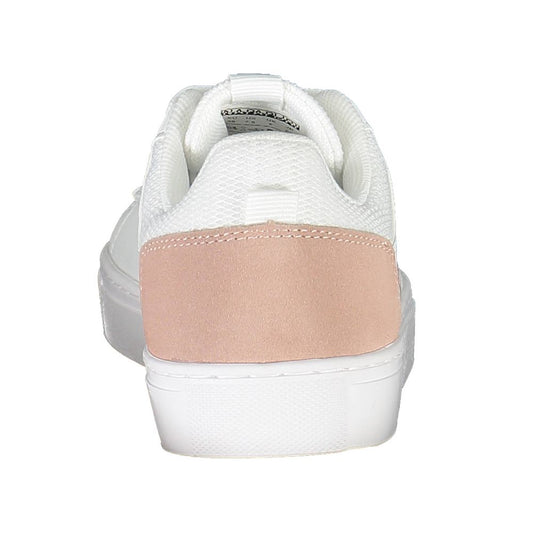 Napapijri Damen Sneaker aus weißem Leder