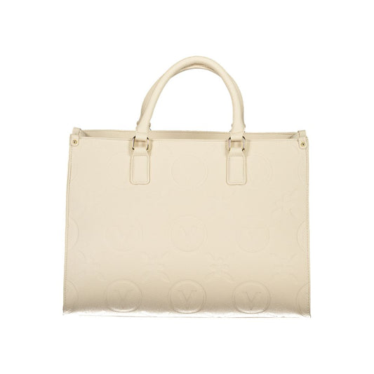 Mario Valentino Beige Polyethylen Damen Handtasche