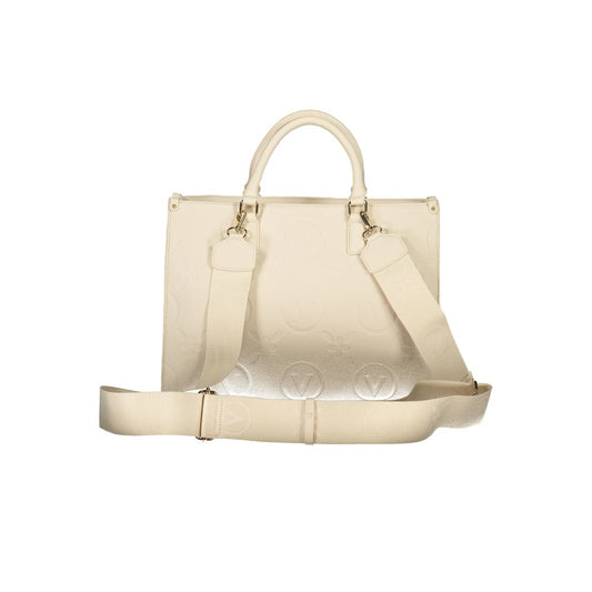 Mario Valentino Beige Polyethylen Damen Handtasche