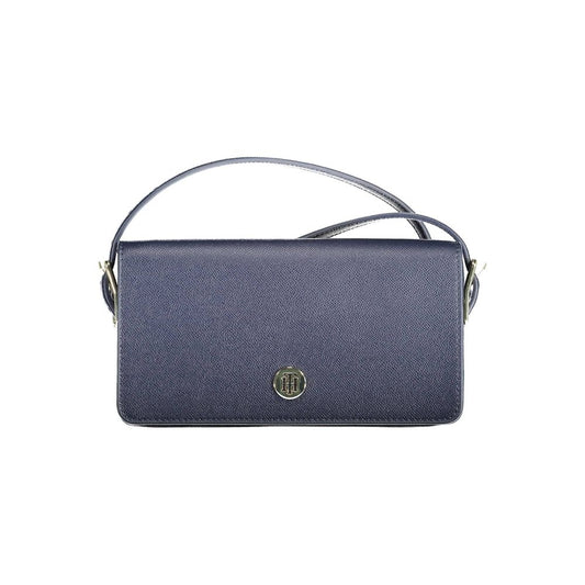 Tommy Hilfiger Damenhandtasche aus Polyethylen, Blau