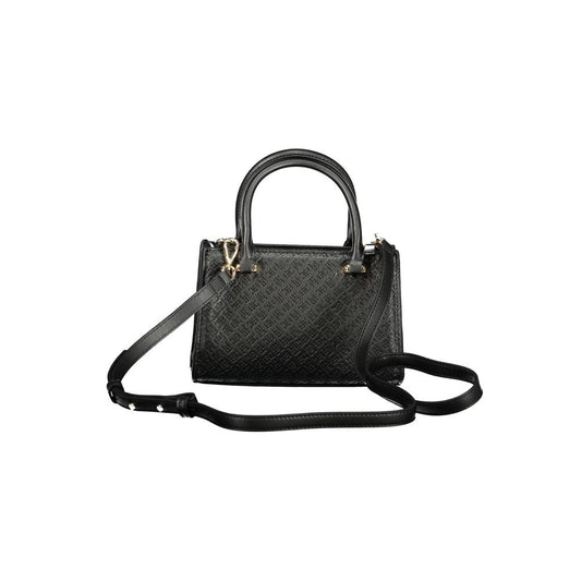 Tommy Hilfiger – Schwarze Polyethylen-Handtasche für Damen