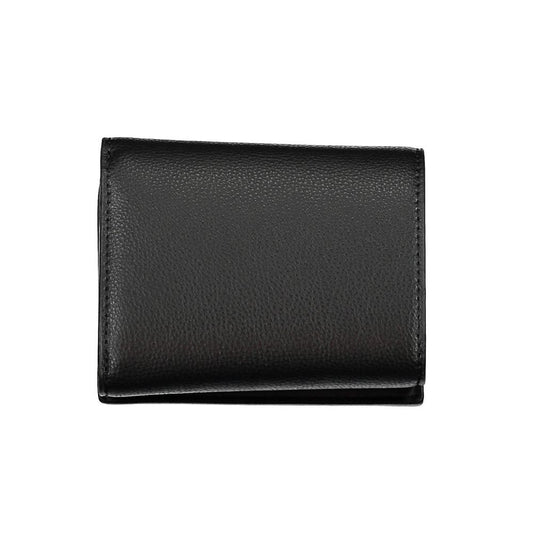 Tommy Hilfiger – Schwarze Polyethylen-Geldbörse für Damen