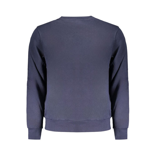North Sails Blue Cotton Men Sweater
