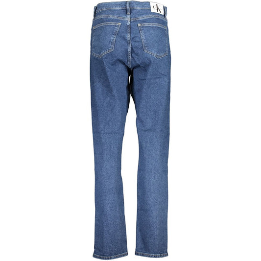 Calvin Klein Damen-Jeans aus blauer Baumwolle