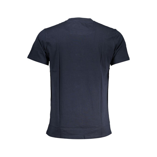 Blaues Baumwoll-T-Shirt der Cavalli Class