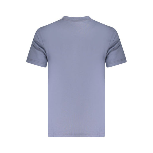 Calvin Klein Herren-T-Shirt aus blauer Baumwolle
