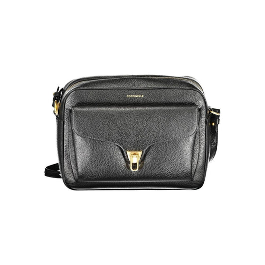 Coccinelle Damen Handtasche aus schwarzem Leder