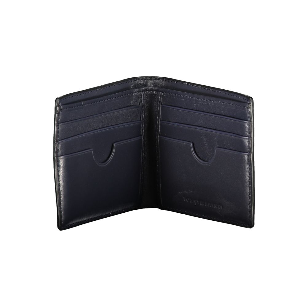 Tommy Hilfiger – Schwarze Lederbrieftasche