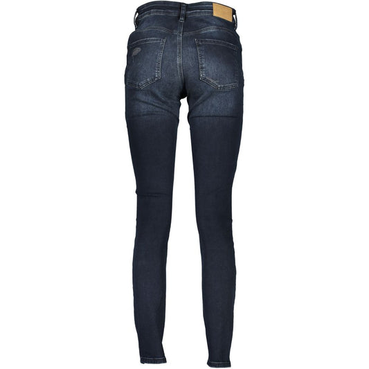 Desigual Blaue Baumwolljeans für Damen